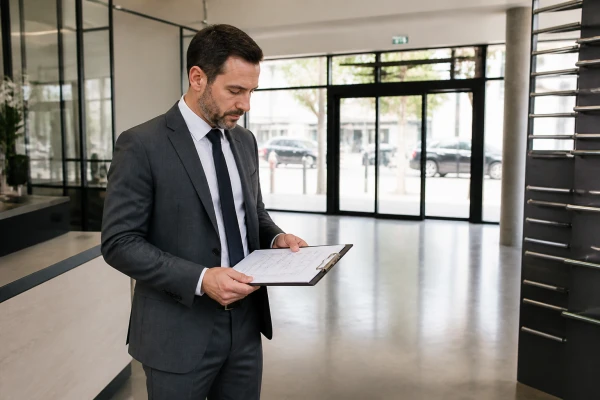 Commissaire de justice pour constater l'état d'un local commercial avant bail Châtenay-Malabry