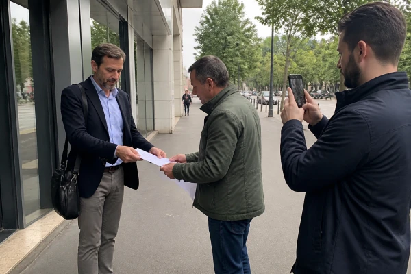 Huissier de justice pour un procès-verbal de constat amiable Courbevoie